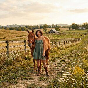 Green Lucky Brand Mini Dress